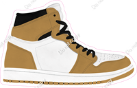 Gold & White Shoe