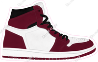 Burgundy & White Shoe w/ Variants