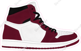 Burgundy & White Shoe w/ Variants