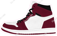 Burgundy & White Shoe w/ Variants