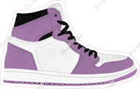 Lavender & White Shoe