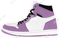 Lavender & White Shoe