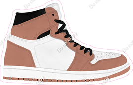 Rose Gold & White Shoe