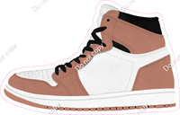Rose Gold & White Shoe