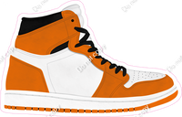 Orange & White Shoe