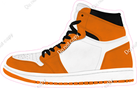 Orange & White Shoe