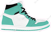 Mint & White Shoe