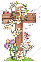 Easter Wood Cross
