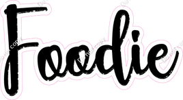 Foodie Statement - Cursive