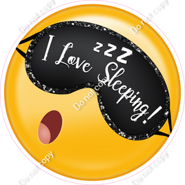 I Love Sleeping Emoji w/ Variants