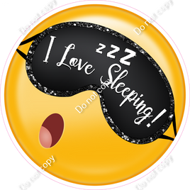 I Love Sleeping Emoji