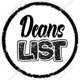 Deans List Circle Statement w/ Variants