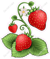 Strawberries on Vine 1 w/ Variants