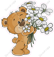 Bear with White Daisy Bundle w/ Variants