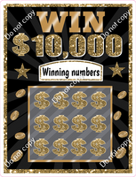 Win $10,000 Lottery Ticket