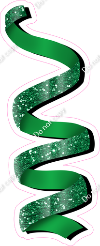 Sparkle - Green - Streamer - Style 3