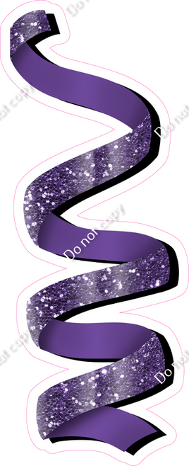 Sparkle - Purple - Streamer - Style 3