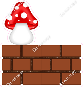 Video Game Brick & Mushroom w/ Variants