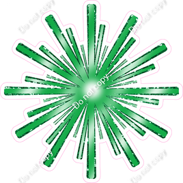 Firework - Green Sparkle w/ Variants - Style 3