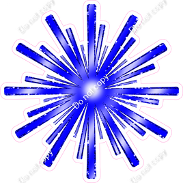 Firework - Blue Sparkle w/ Variants - Style 3