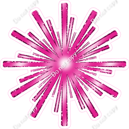 Firework - Hot Pink Sparkle w/ Variants - Style 3