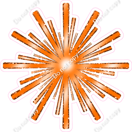 Firework - Orange Sparkle w/ Variants - Style 3
