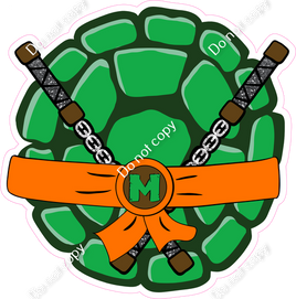Orange - Turtle Shell with Weapon w/ Variants