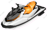 Orange & White Jet Ski w/ Variants