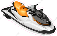Orange & White Jet Ski w/ Variants
