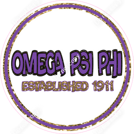 White - Omega PSI PHI Circle Statement