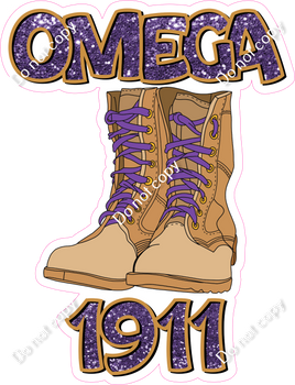 Omega PSI PHI Boots Statement