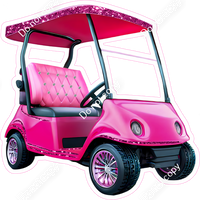 Pink Golf Cart w/ Variants