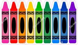 School - Crayons / Variants