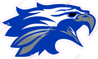 Blue Eagle Mascot Logo