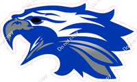 Blue Eagle Mascot Logo