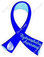 Awareness - Ribbons with Statement