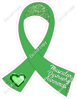 Muscular Dystrophy Awareness Ribbon w/ Variants