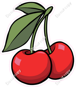 Flat Red Cherries