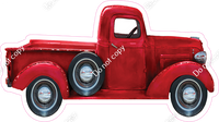 Old Red Ford Truck w/ Variants