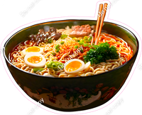 Ramen Noodle Soup Bowl with Chopsticks w/ Variants