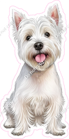 West Highland White Terrier Dog w/ Variants