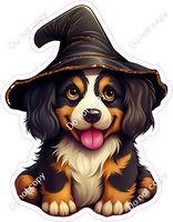 Dog in Witch Hat w/ Variants