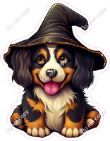 Dog in Witch Hat w/ Variants