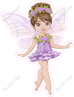 Purple - Light Skin Tone Fairy w/ Variants