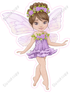 Purple - Light Skin Tone Fairy