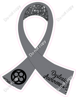 Awareness - Ribbons with Statement