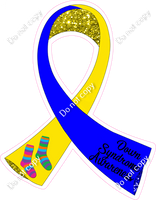 Awareness - Ribbons with Statement