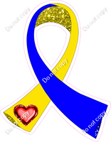 Down Syndrome Awareness Ribbon w/ Variants