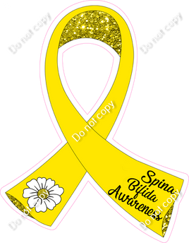 Spina Bifida Awareness Ribbon w/ Variants