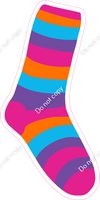 Single Pink Silly Sock w/ Variants